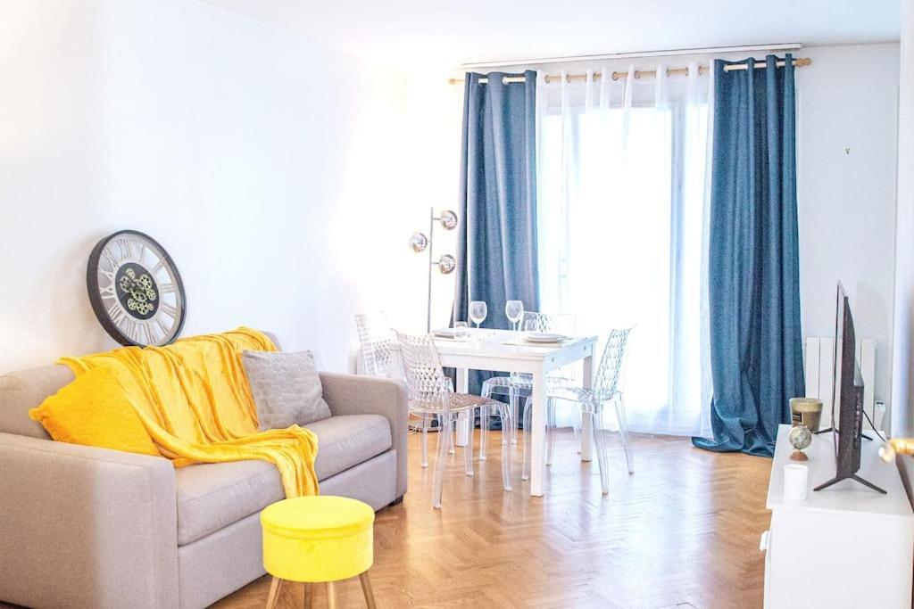 Grand 2 Pieces Balcon Parking Porte Paris Ομπερβιλιέ Εξωτερικό φωτογραφία